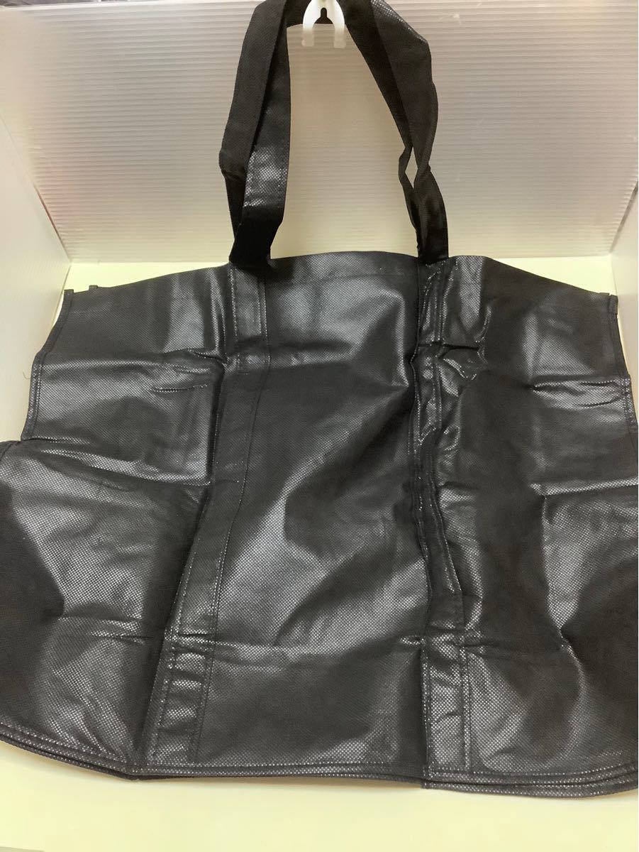 未使用品 大きなエコバック LOVELY クリーニング店 ノベルティ 2個セット 紺色と黒|PayPayフリマ クリーニングバッグ エコバッグ