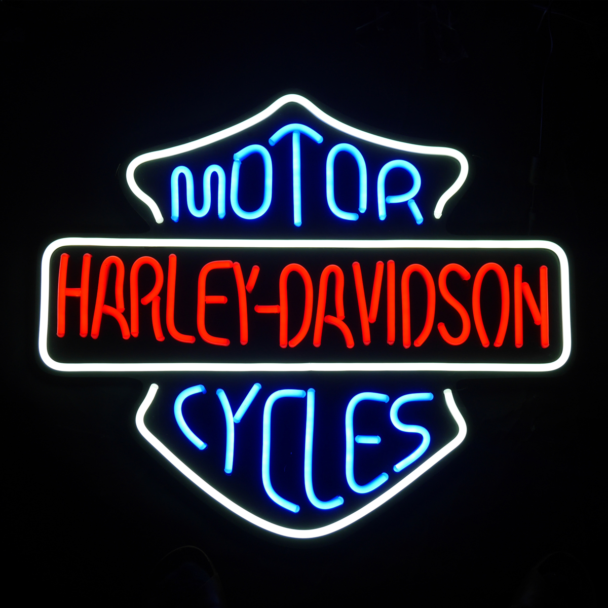 ネオン管風 LED看板 ハーレーダビッドソン HARLEY DAVIDSON ネオン