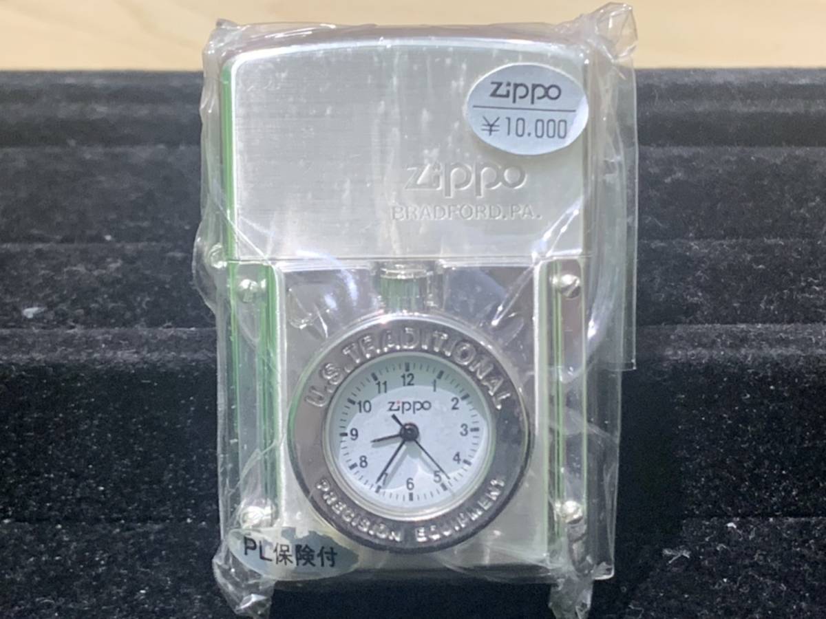 最安値挑戦! - 【未使用】Zippo 注目ブランド 雑貨 時計付きライター