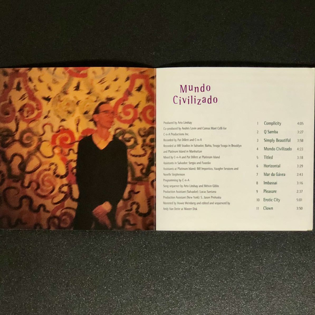 廃盤 帯付美品★CD「アート・リンゼイ/ムンド・シヴィリザード」★1996年アルバム Mundo Civilizado /ARTO LINDSAY アンビシャス・ラバーズ_画像7