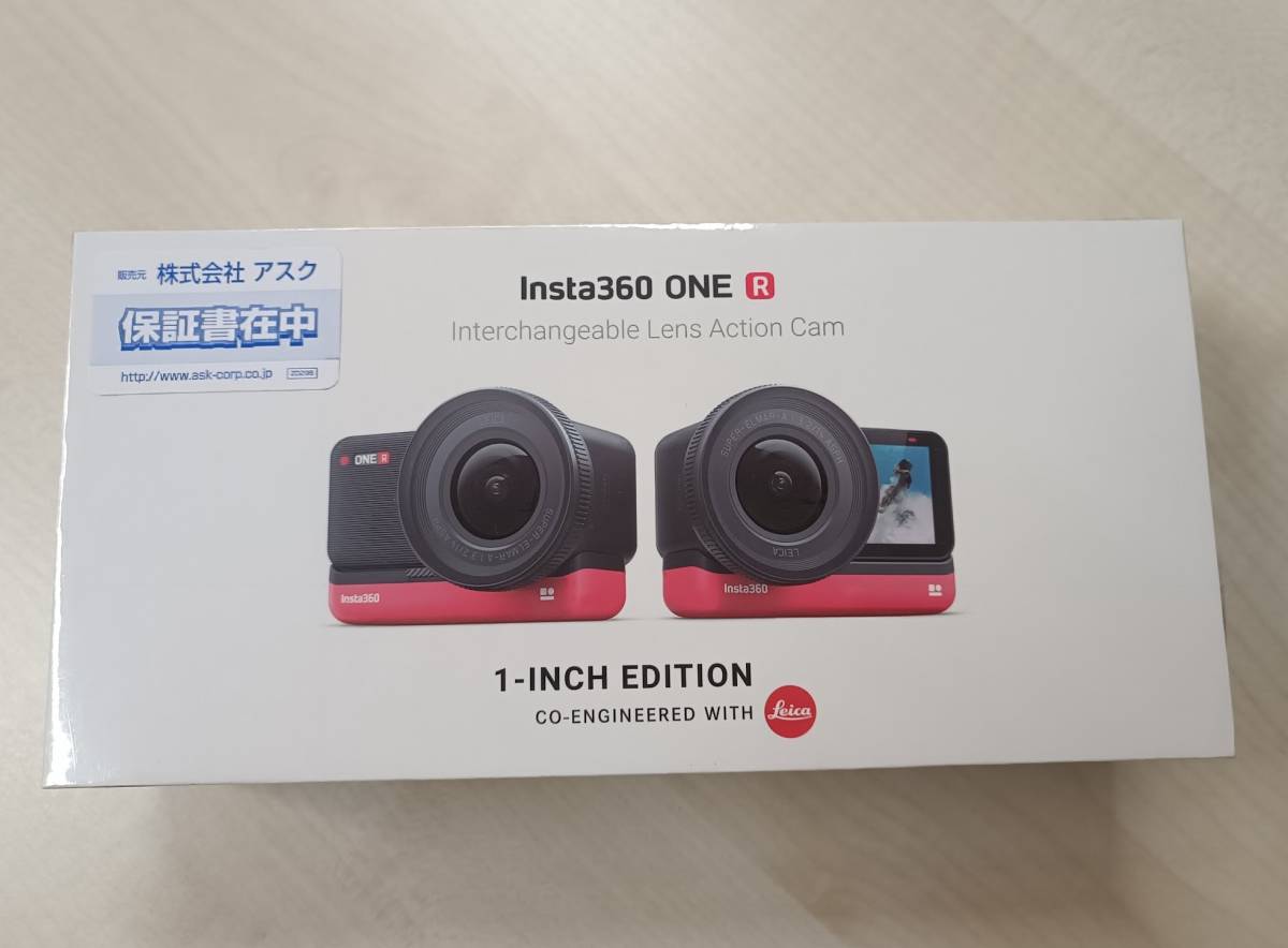 省スペース 洗える おしゃれ Insta360 ONE R 1インチ広角モジュール