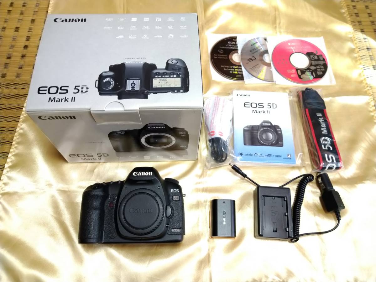 外箱不良宅配便送料無料 Canon キャノン 5D mark Ⅱ ボディ - 通販