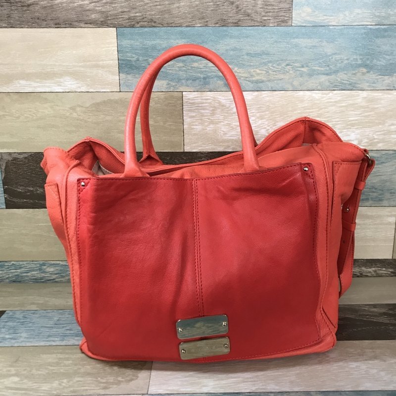 See by Chloe シーバイクロエ ハンドバッグ レザー オレンジ
