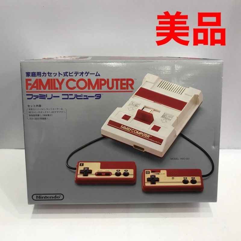 美品 動作未確認 Nintendo HVC−001 ゲーム機