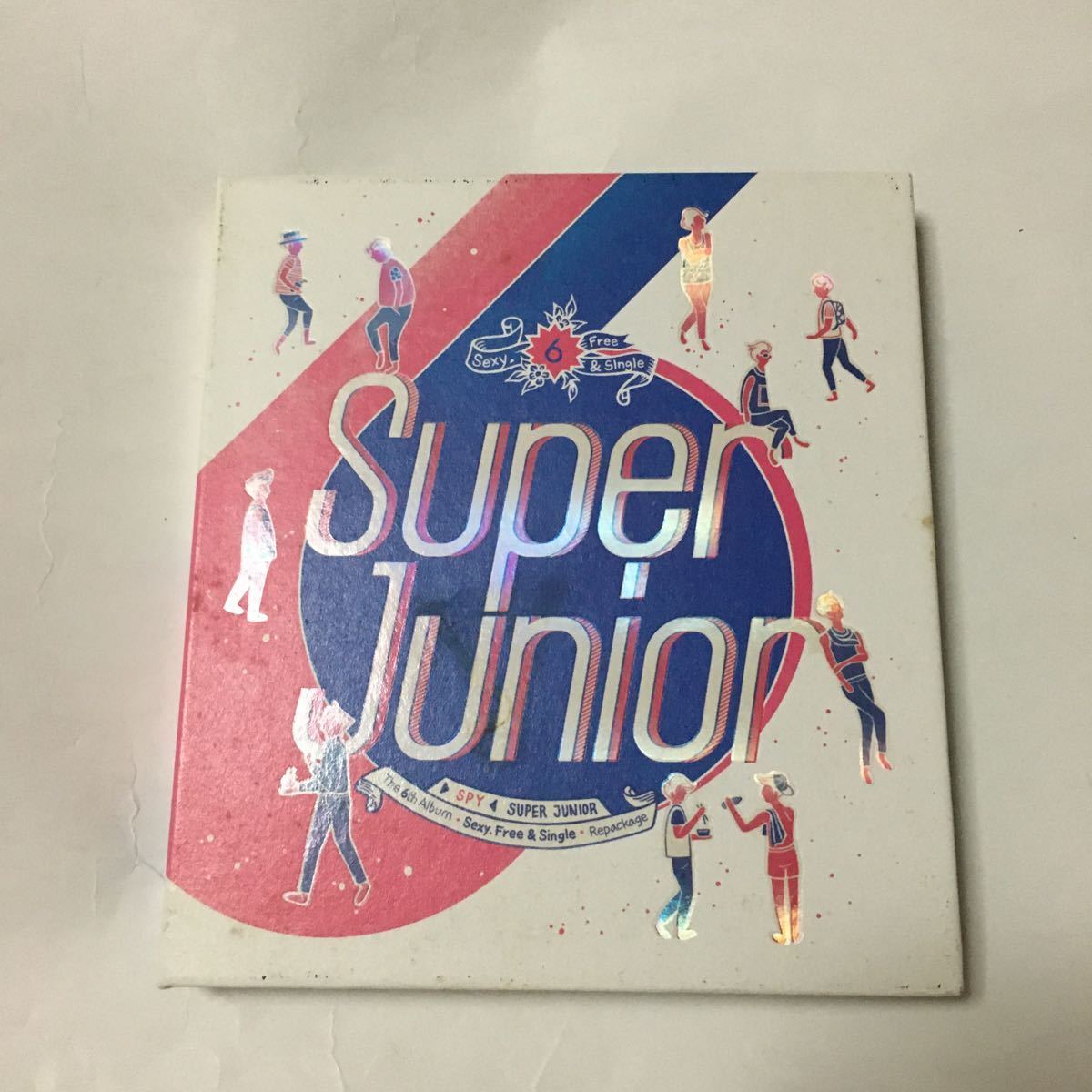 送料込み　SUPER JUNIOR　CD　6集リパケ　The 6th Album Repackage　☆Spy☆　14曲　韓国盤　現状品　K-POP_画像2