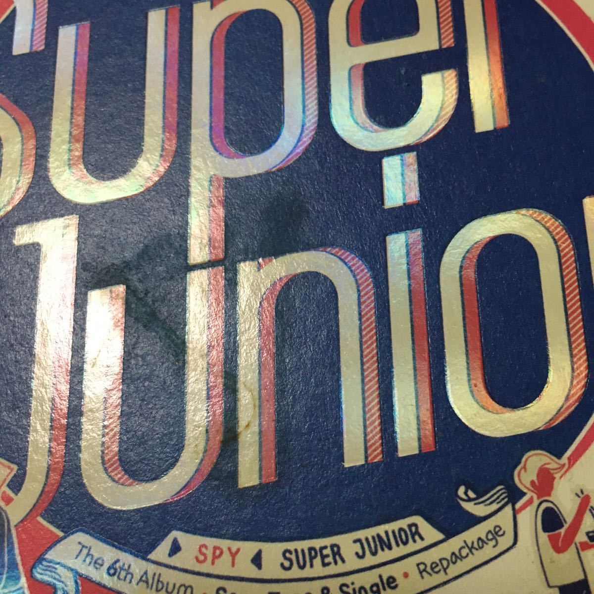 送料込み　SUPER JUNIOR　CD　6集リパケ　The 6th Album Repackage　☆Spy☆　14曲　韓国盤　現状品　K-POP_画像4