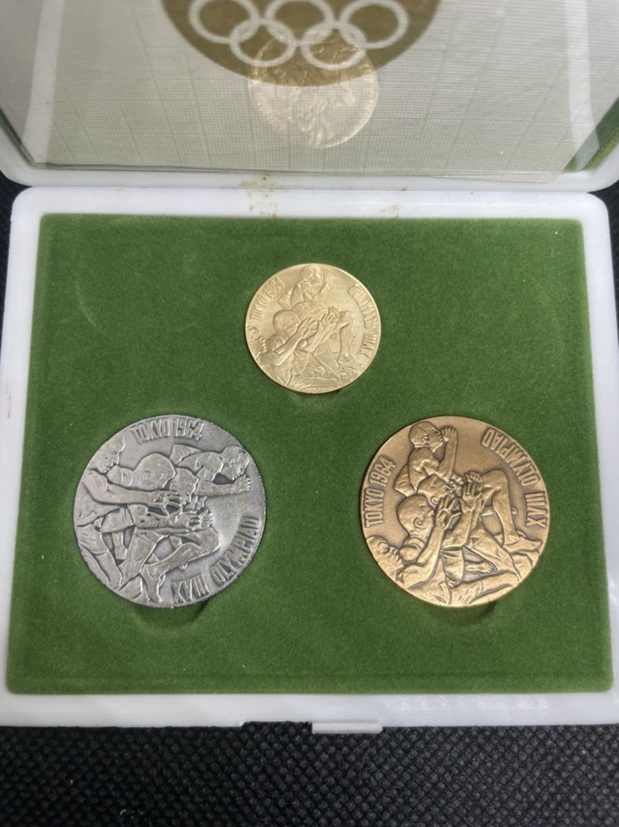 1964年 東京オリンピック記念メダル 金・銀・銅 3点セット sariater