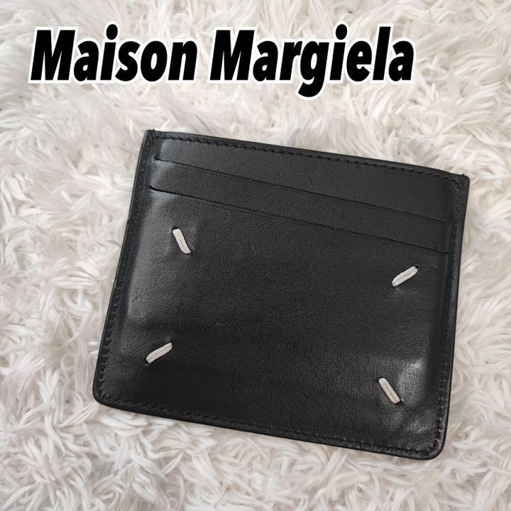 安いショップ  名刺入れ 黒 MARGIELA MAISON カードケース マルジェラ 名刺入れ/定期入れ