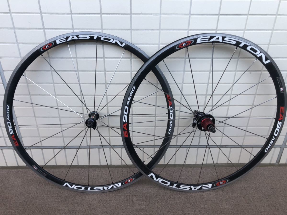 ヒルクライムに 軽量1,545g EASTON EA90 AERO ロード700Cクリンチャー