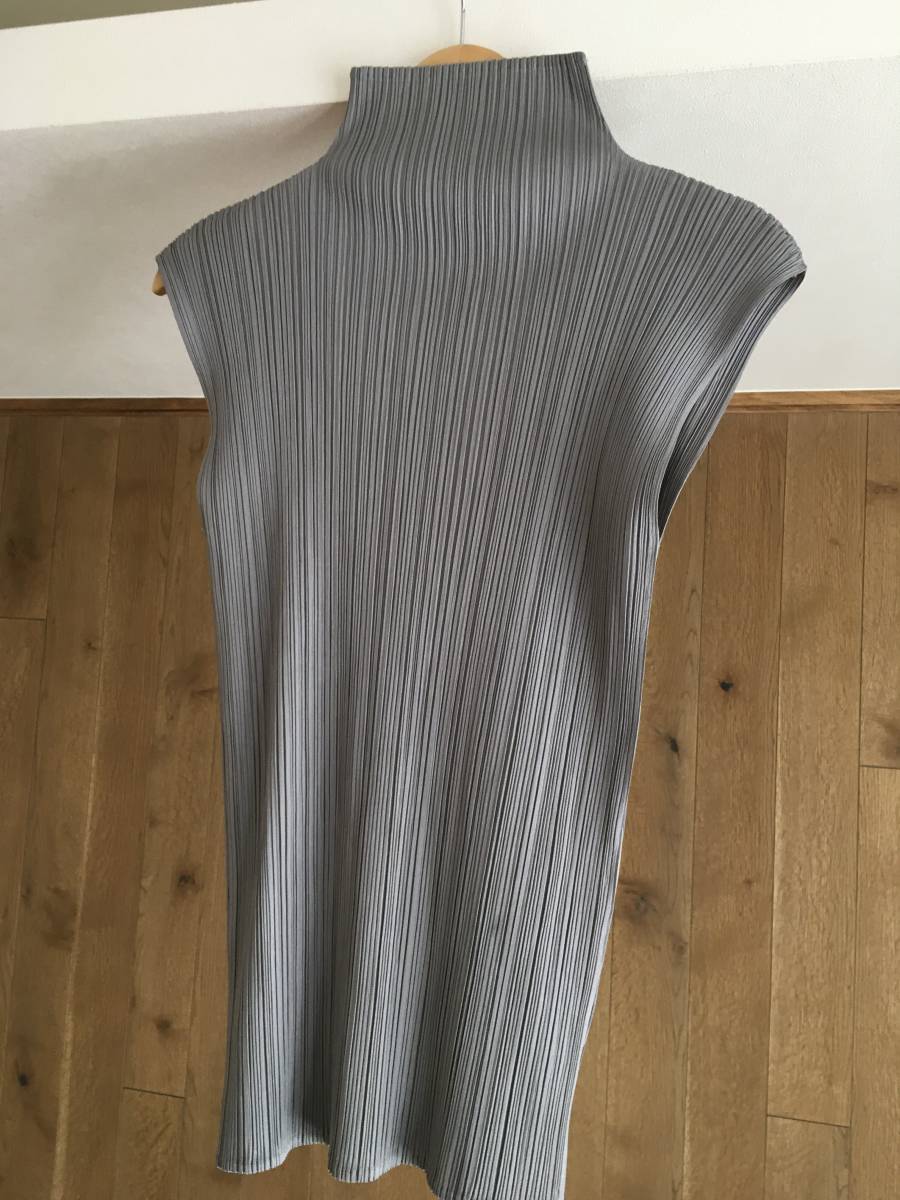 美品 ISSEY MIYAKE イッセイミヤケ プリーツ トップス チュニック