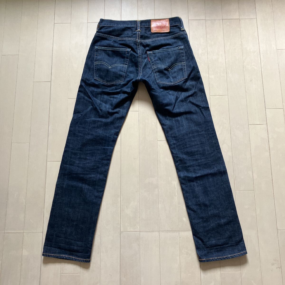 日本製 希少 リーバイス551 赤耳 セルビッチ 濃紺 W29 LEVI'S551 日本製 希少 リーバイス551 赤耳 セルビッチ 濃紺 W29 LEVI'S551