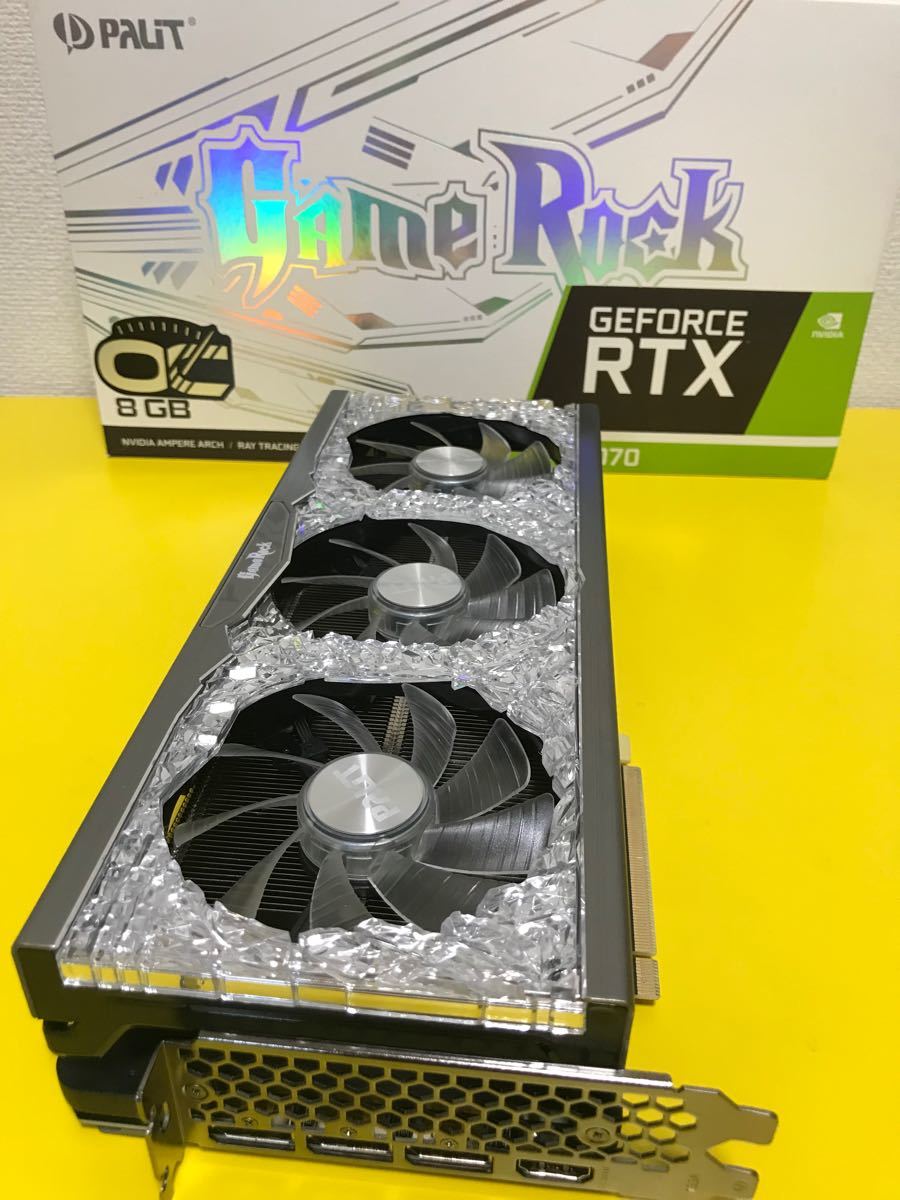 Palit RTX 3070 GameRock OC 8GB 非LHR