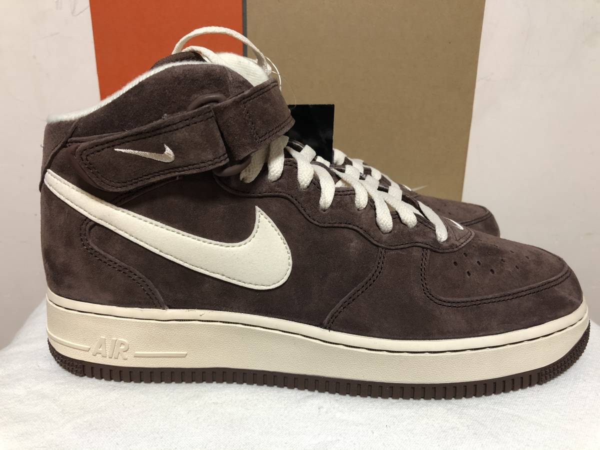 新品 NIKE Air Force 1 Mid 07 QS Chocolate 28.5cm 2022年製 ナイキ エアフォース1 ミッド 07 QS チョコレート us10.5 10.5 28.5