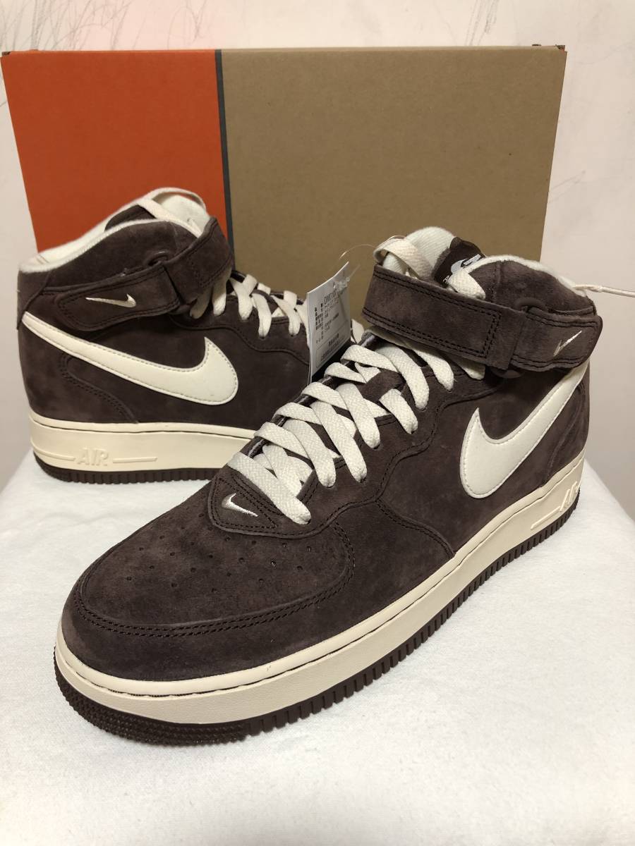 新品 NIKE Air Force 1 Mid 07 QS Chocolate 28.5cm 2022年製 ナイキ エアフォース1 ミッド 07 QS チョコレート us10.5 10.5 28.5