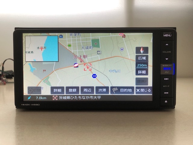 C765 DAIHATSU/ダイハツ純正ナビ NMZK-W69D 地図データ2018年 地デジ