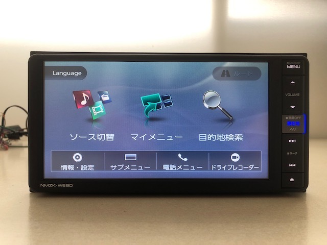 C765 DAIHATSU/ダイハツ純正ナビ NMZK-W69D 地図データ2018年 地デジ