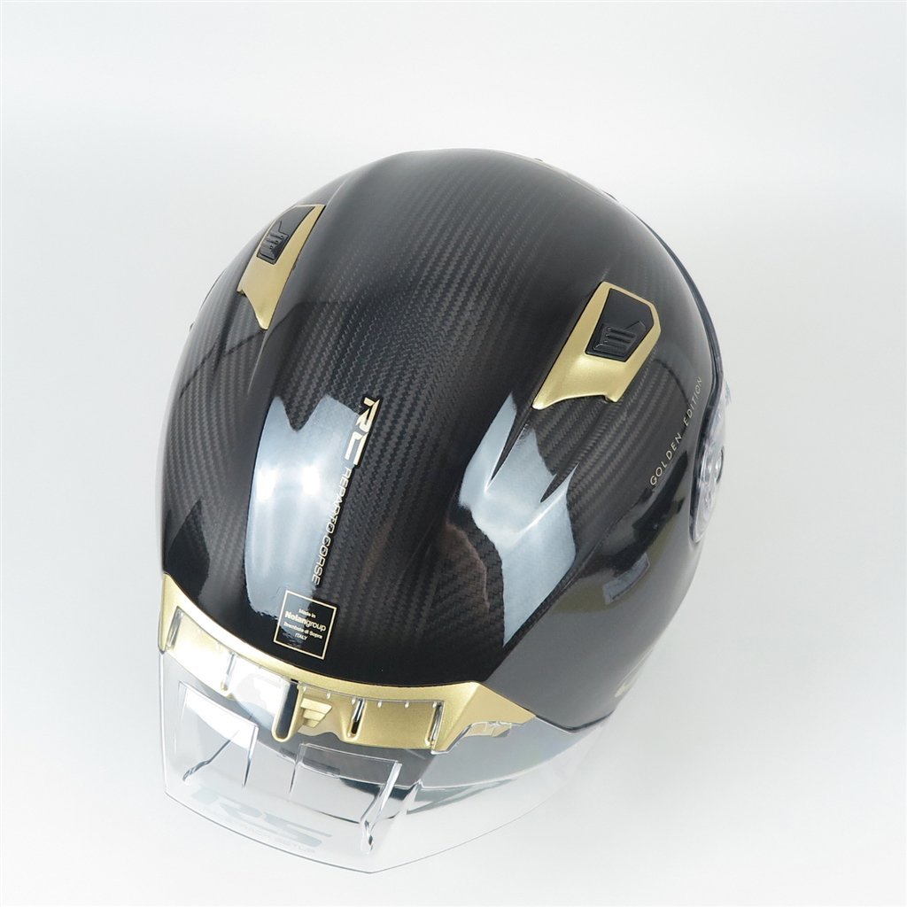 ☆展示品 NOLAN/ノーラン X-lite X-803RS ULTRA CARBON ゴールデンエディション/33 Lサイズ (H0829H14)_画像4