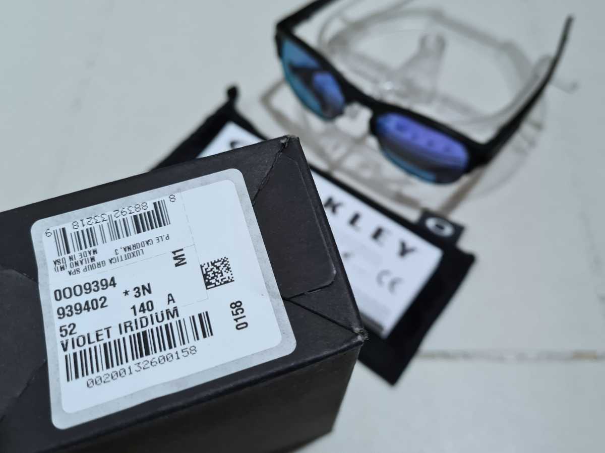 新品 OAKLEY LATCH KEY オークリー ラッチ キー MATTE BLACK マットブラック バイオレットイリジウム VIOLET IRIDIUM サングラス OO9394-02_画像5