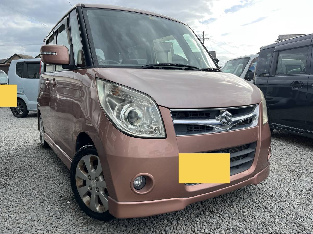 ★パレット T ターボ 低走行64360㎞ 両側電動スライドドア HID スマートキー タイミングチェーン 即決33万円実質30万円ポッキリ★