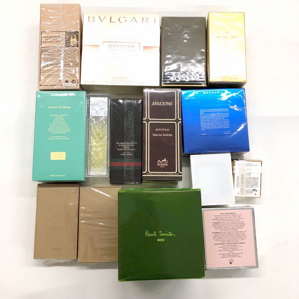 【未開封★ブランド香水まとめ】D-142 HERMES エルメス GUCCI グッチ BVLGARI ブルガリ EDP パルファム EDT トワレ フレグランス 箱付き_画像10