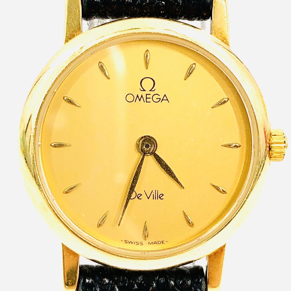 早割クーポン 電池交換済 OMEGA オメガ DeVille デビル プレステージ