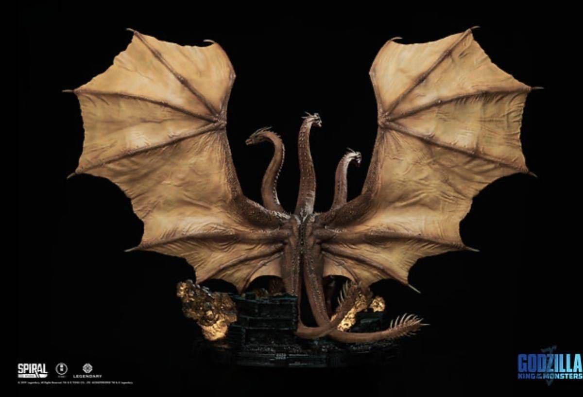 spiral studio King Ghidorah Statue - Deluxe Edition spiral studio King Ghidorah Statue - Deluxe Edition