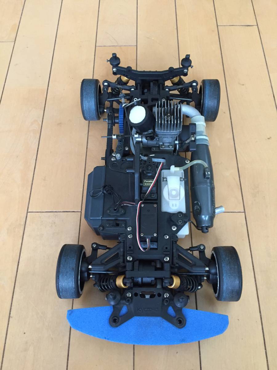京商1/10GPカー V-ONE S フルセット 2スピード等付 エンジンカー Yahoo!オークション - KYOSHO京商1/10GPツーリングカー V-ONE S