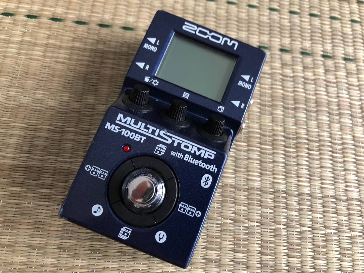 ヤフオク! - ZOOM MULTI STOMP with Bluetooth MS-100BT ズー