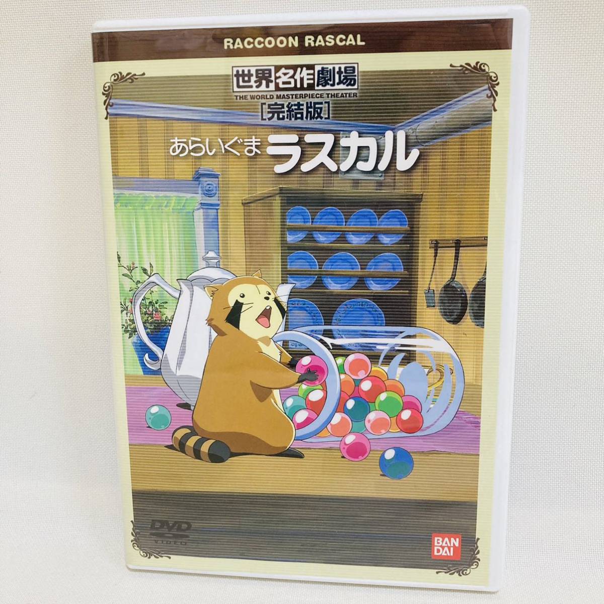 174.送料無料☆世界名作劇場　完結版　あらいぐまラスカル　DVD アニメ　レトロ　懐かしい　昭和