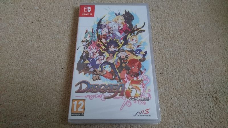 Switch 魔界戦記 ディスガイア 5 コンプリート DISGAEA　海外版　新品