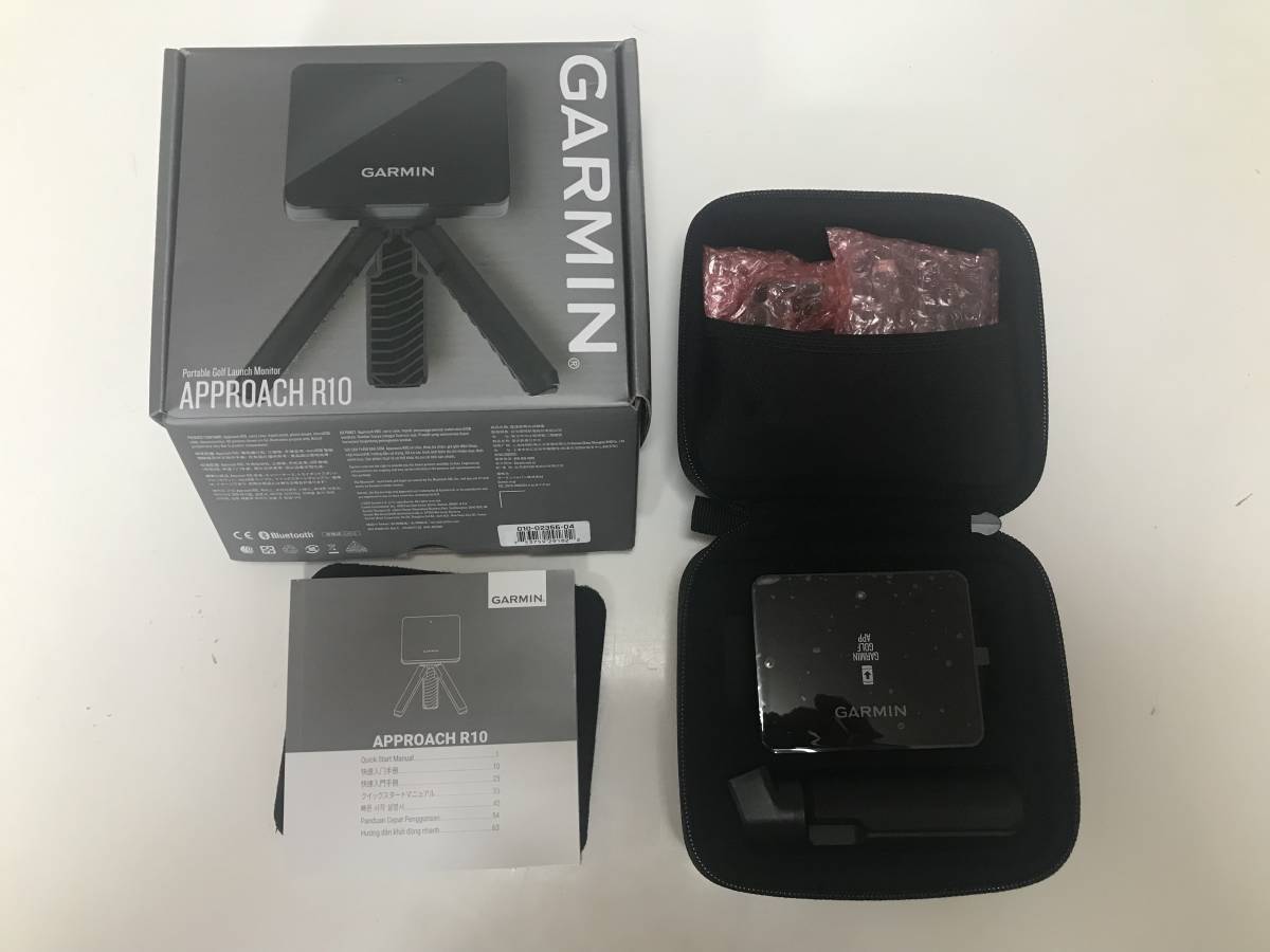 魅了 GARMIN ガーミン APPROACH R10 ポータブル弾道測定器 新品同様