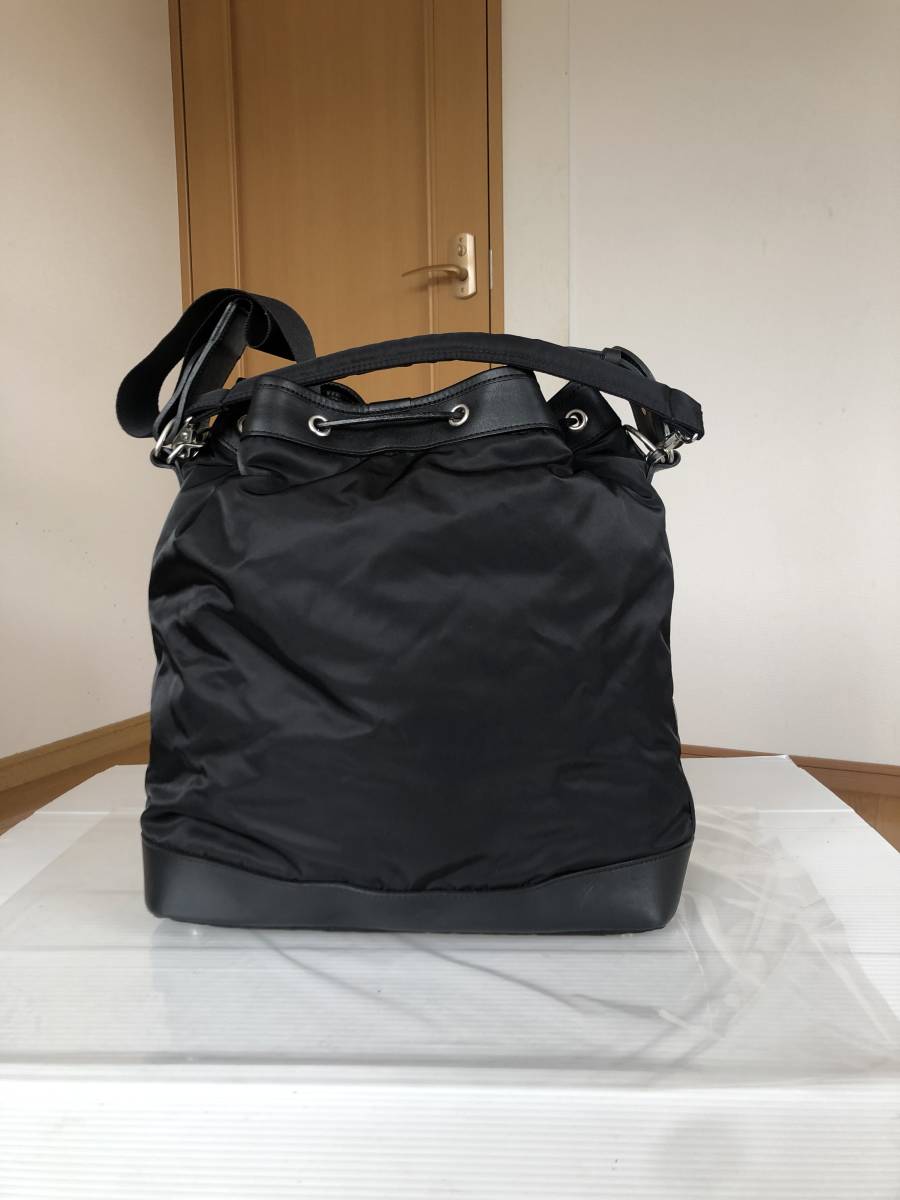ポーター ドロー ストリング 2way ショルダー バッグ L サイズ