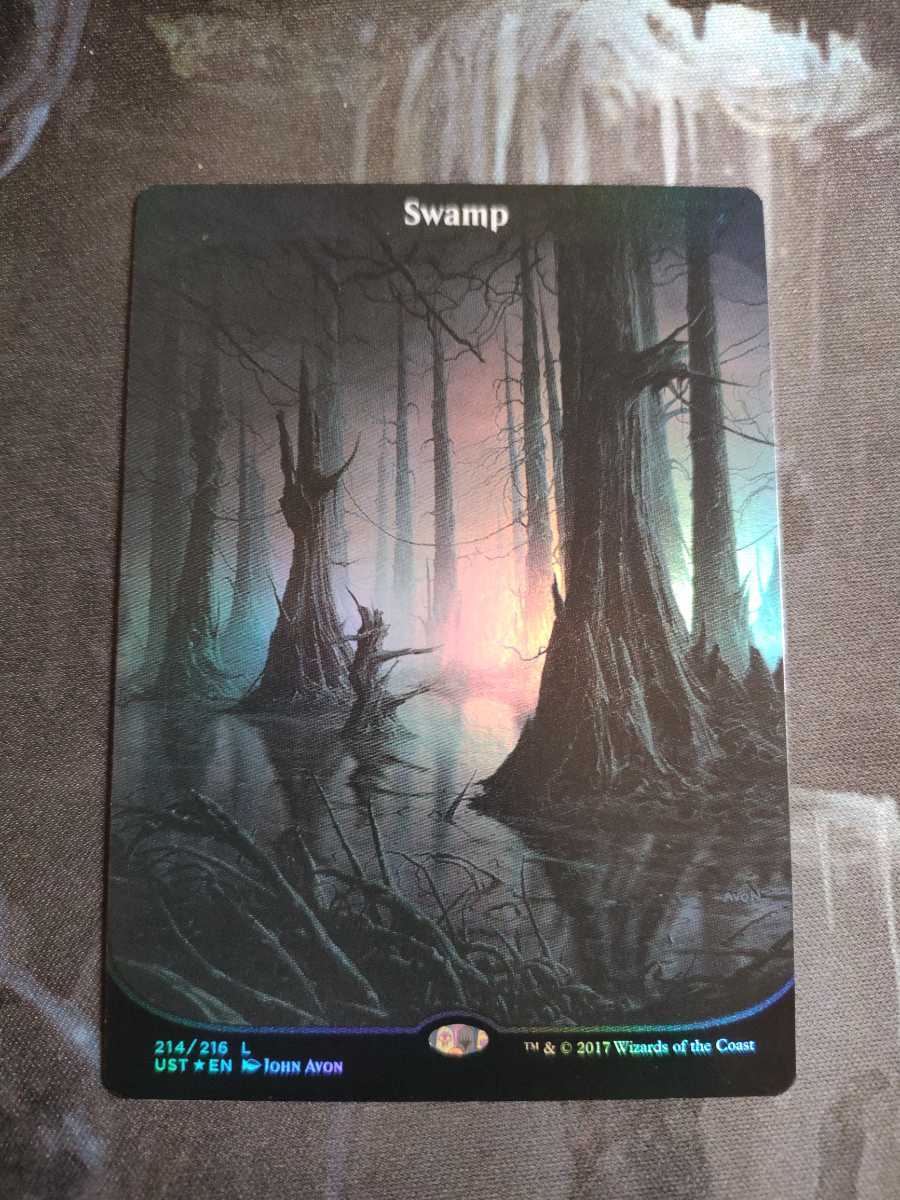 MTG 沼 基本土地 UST Unstable 英語版 foil 1枚|Yahoo!フリマ MTG 沼 基本土地 UST Unstable 英語版 foil 1枚|Yahoo!フリマ