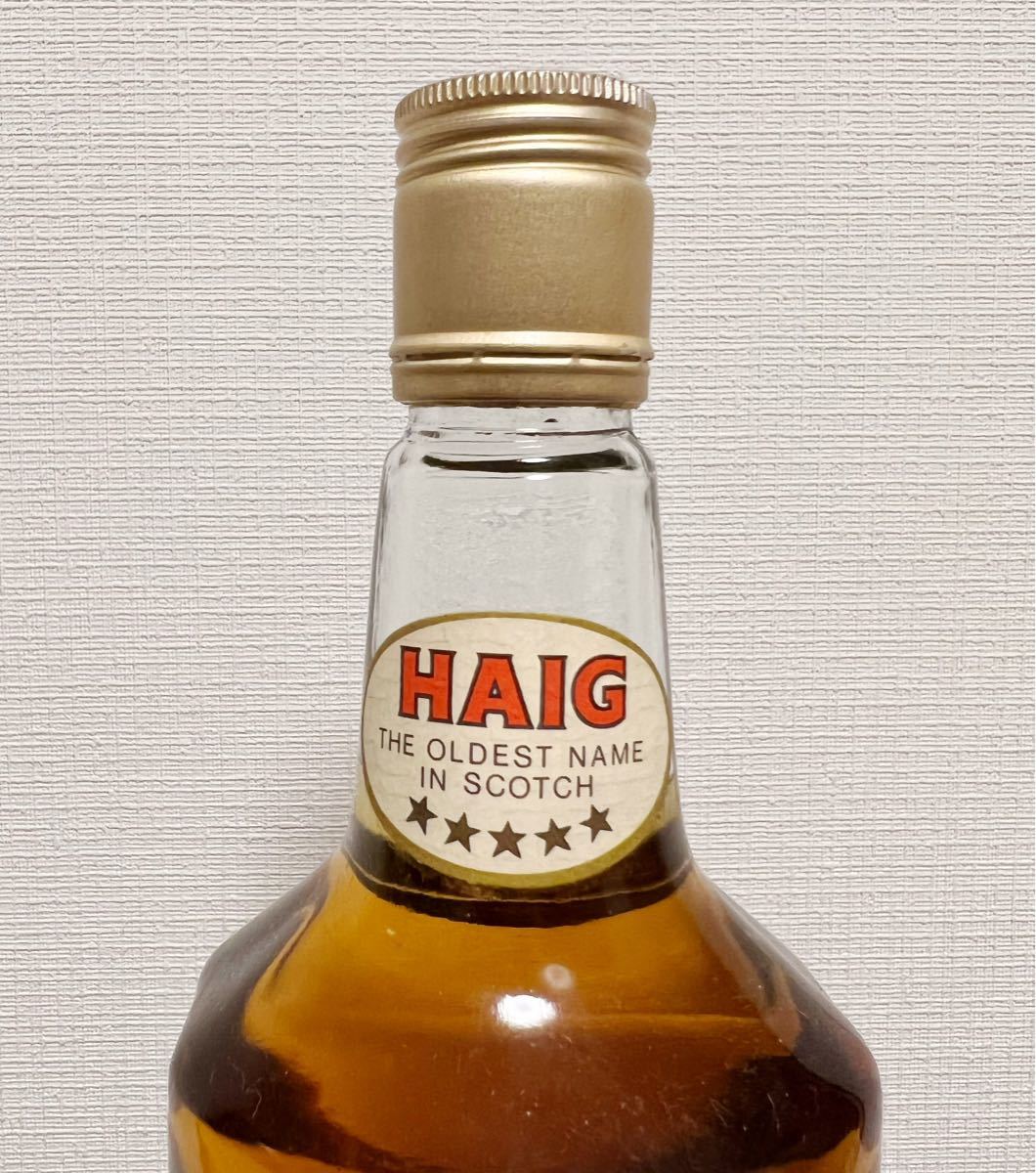 古酒　HAIG ヘイグ　スコッチウイスキー　特級表示品