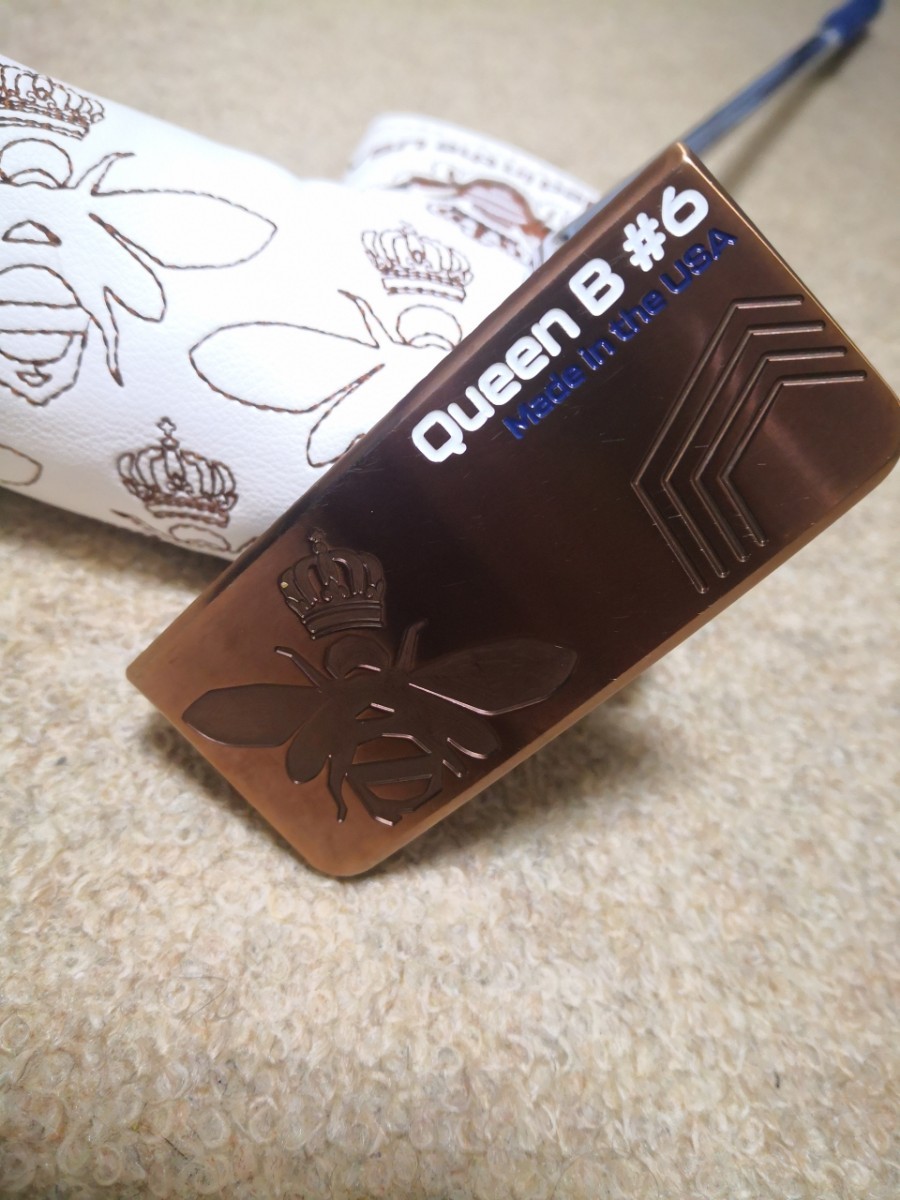 極上品 ベティナルディ queen B #6 パター カバー付き|Yahoo 極上品 ベティナルディ queen B #6 パター カバー付き|Yahoo