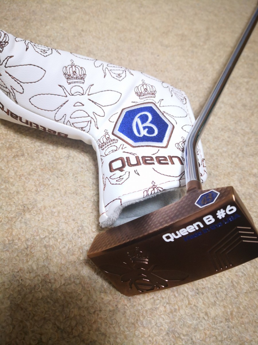 極上品 ベティナルディ queen B #6 パター カバー付き|Yahoo 極上品 ベティナルディ queen B #6 パター カバー付き|Yahoo
