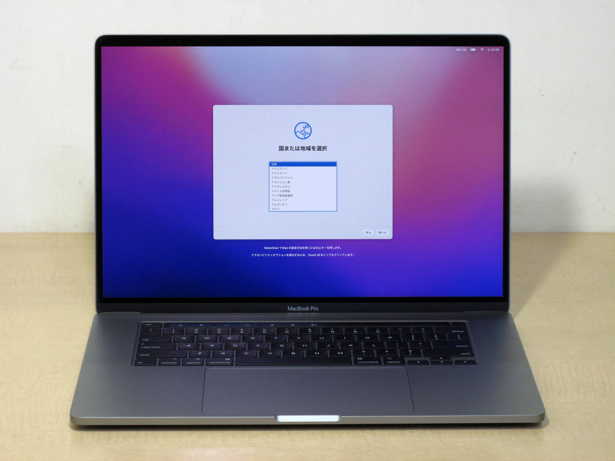 Apple MacBook Pro 16-inch,2019 スペースグレイ Core i9 2.4GHz/64GB/SSD512GB/macOS Monterey