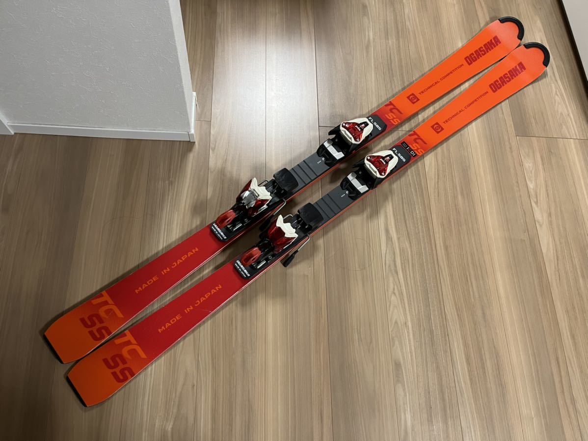☆送料無料・日本製・最高峰☆お洒落 オガサカ スキー板 TC-SS 165cm
