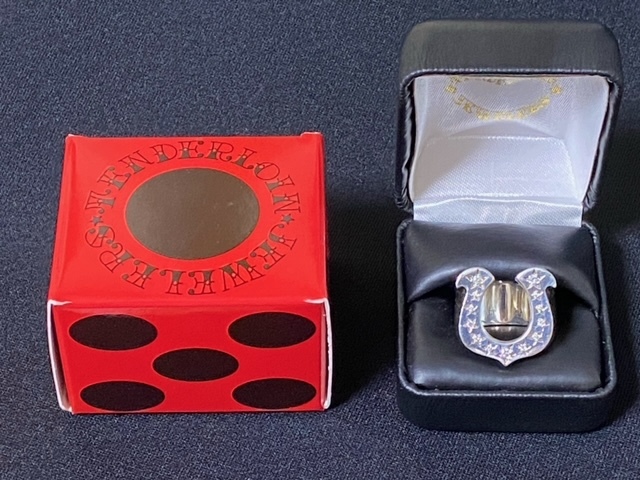TENDERLOIN テンダーロイン H.S.RING SILVER STONE ホースシュー リング シルバーダイヤ 13号→10号サイズ変更