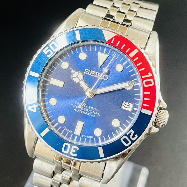 ○OH済○ セイコーSEIKO/ダイバー/メンズ腕時計/自動巻/37mm