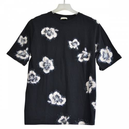有名な高級ブランド SAINT LAURENT PARIS サンローランパリ ハイビスカス Tシャツ R2A-21343B 長袖シャツ 有名な高級ブランド SAINT LAURENT PARIS サンローランパリ ハイビスカス Tシャツ R2A-21343B 長袖シャツ