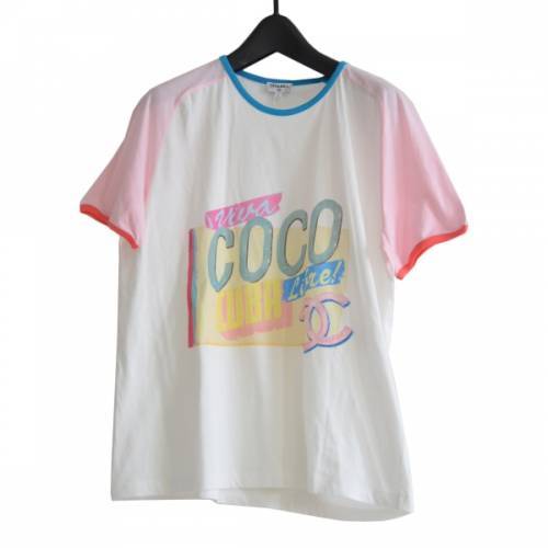 購入しサイト CHANEL シャネル ココキューバ Tシャツ 美品 Tシャツ/カットソー(半袖/袖なし)