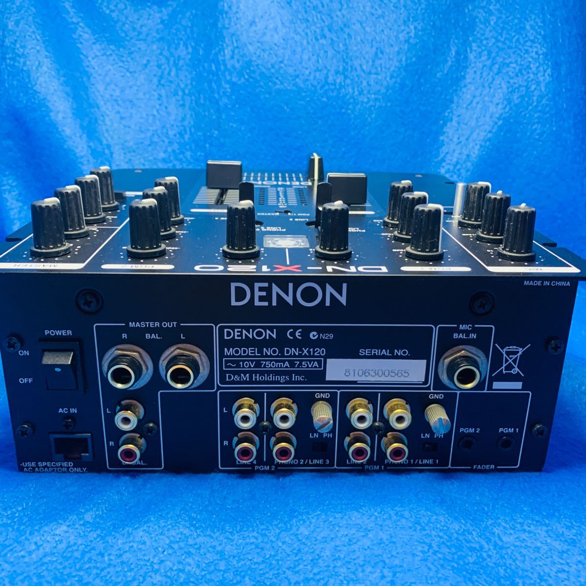 【人気】DENON デノン DN-X120 DJミキサー DJ機材