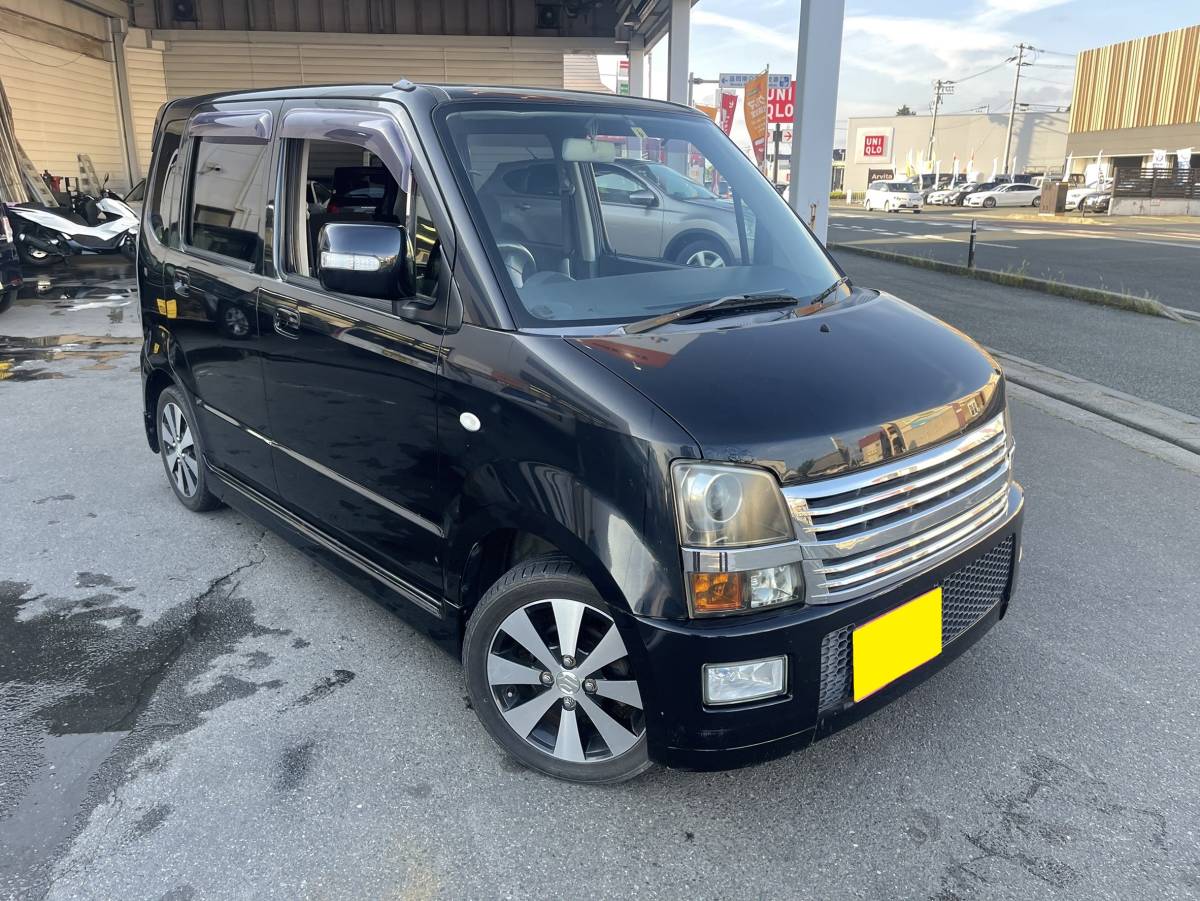 岩手発!! H16 スズキ ワゴンR RR-D1 MH21S 4WD コラムAT 純正AW 抹消