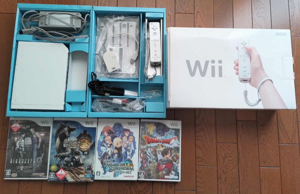 ☆Wii 本体 + ソフト 等　まとめ売りセット☆