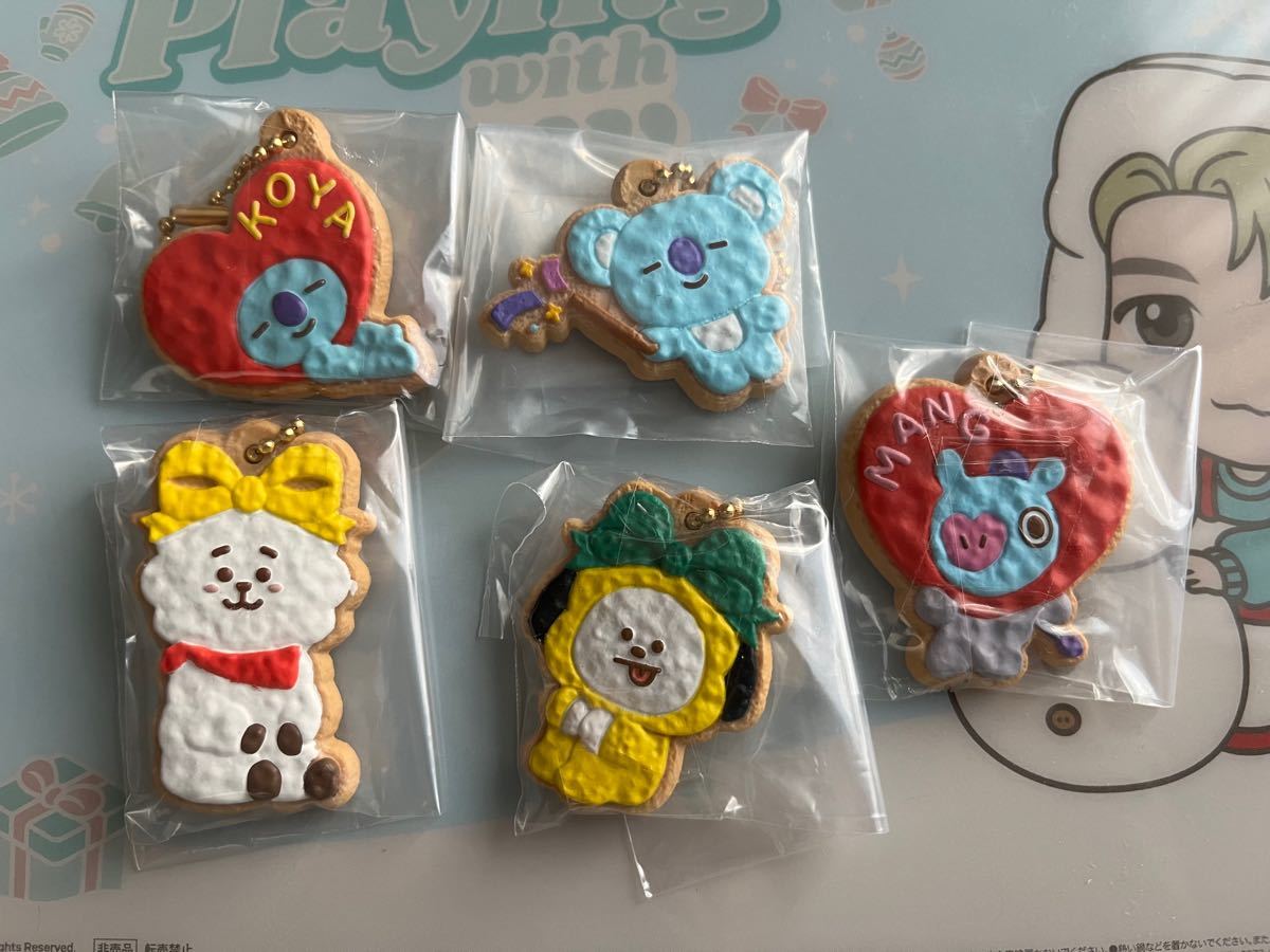 BT21クッキーチャームコット