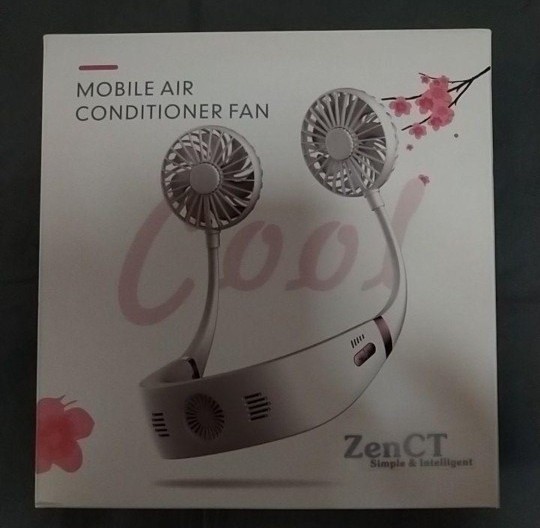 ZenCT／★＜ネッククーラー・首掛け扇風機・ハンズフリー/冷却プレート/携帯扇風機・USB充電式