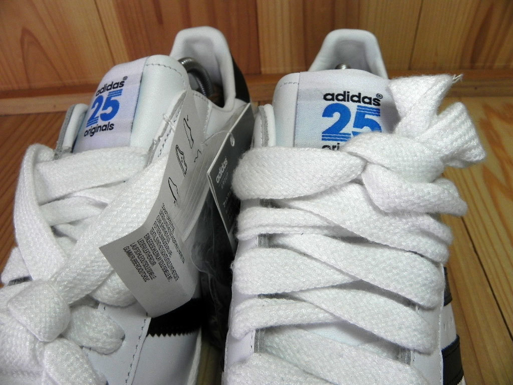 ★adidas × 25 NIGO ニゴ SUPERSTAR スーパースター 80's 白×黒 2014年製 26.0cm 未使用 検 アディダス スニーカー APE BAPE 