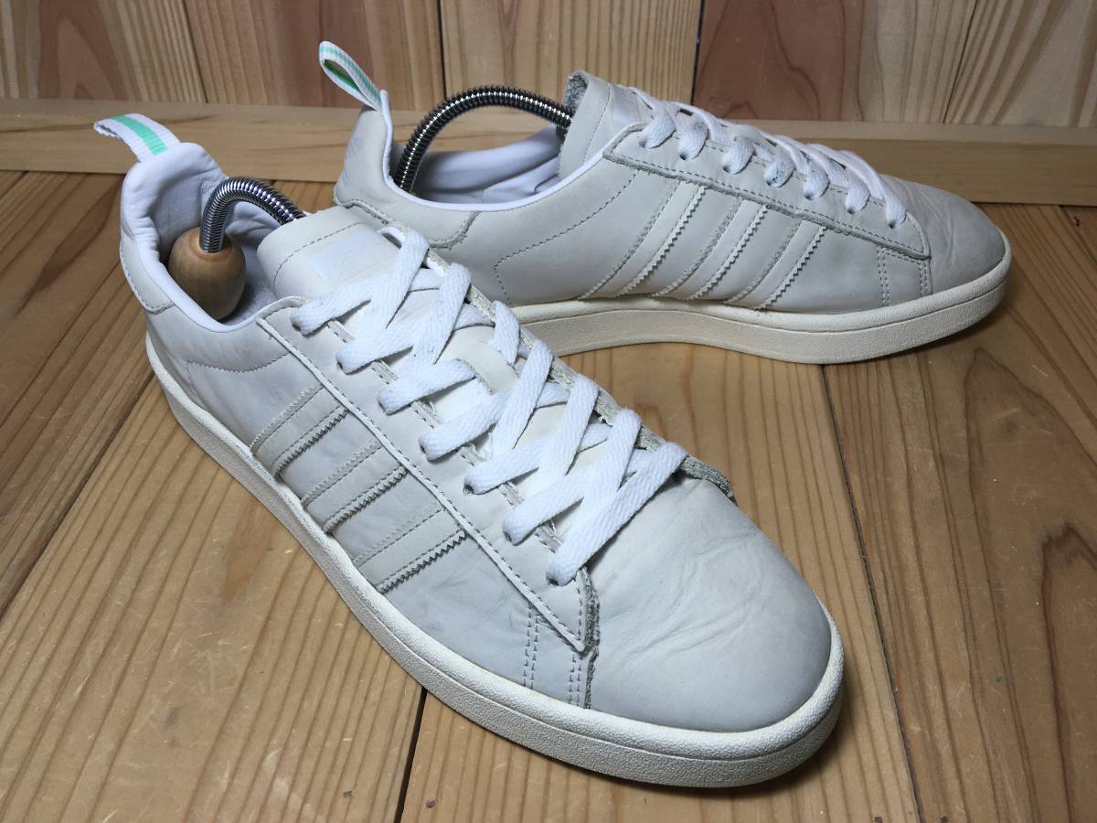 ★アディダス adidas キャンパス CP80 CAMPUS ヌバック 白 2010年製 26.5cm Used 検 スーパースター スタンスミス_画像6