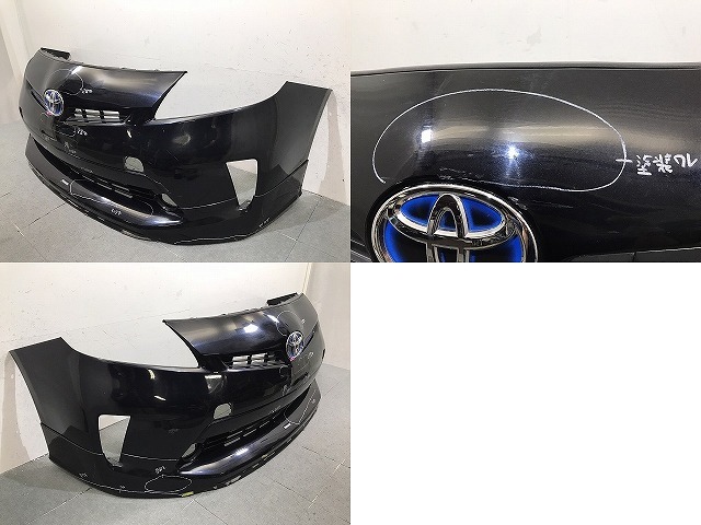  Prius ZVW30/ZVW35 original latter term front bumper spoiler lower grill attaching Modellista attaching 52119-47890 black Toyota (123636)